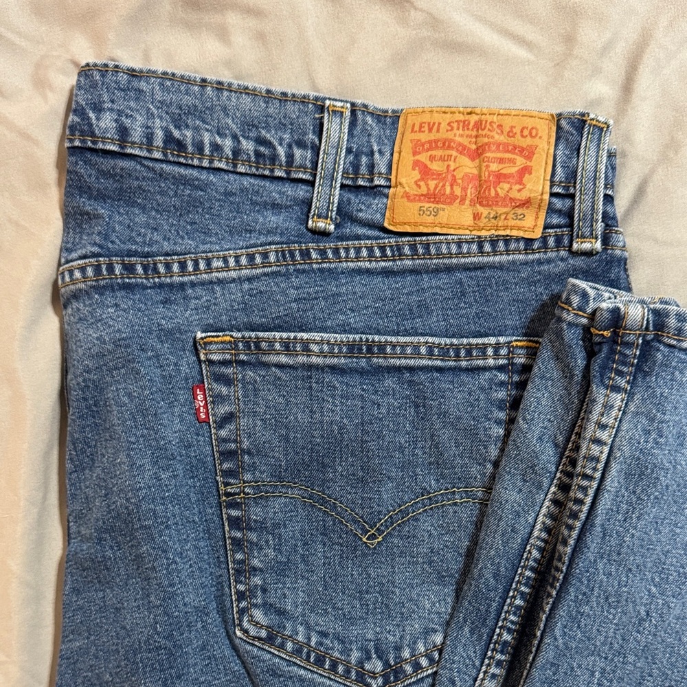 Levi's 559 Classic Blue Jeans 44 x 32